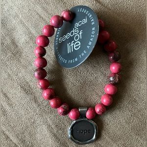 Whitney Howard Acai Seeds of Life Bracelet- HOPE